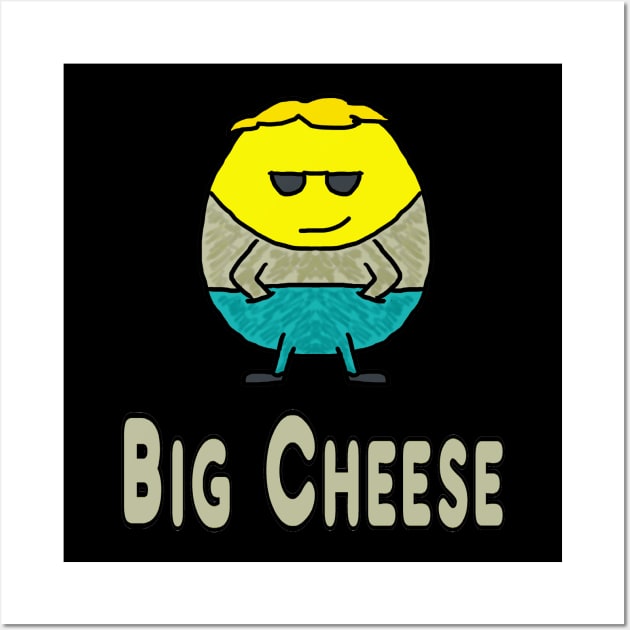 Big Cheese Wall Art by Mark Ewbie